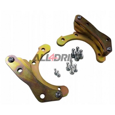 Adaptador para la conexión de pinzas de freno para freno de mano hidráulico BMW E46 - Atornillado