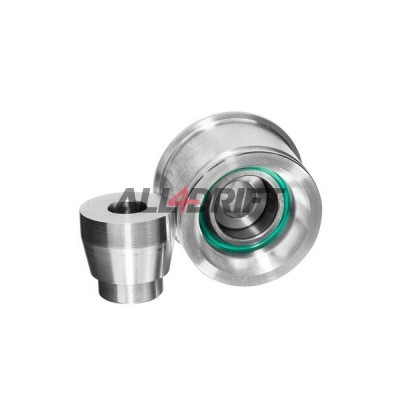 Rótula Uniball del brazo longitudinal trasero en mangueta BMW E36/E46 - aluminio