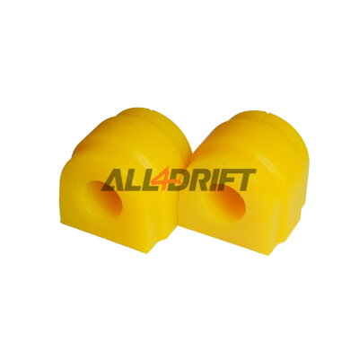 Silentblocks de poliuretano para la barra estabilizadora delantera - BMW E46 (2 unidades)