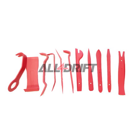 Kit profesional para desmontaje de tapicerías y paneles de puerta