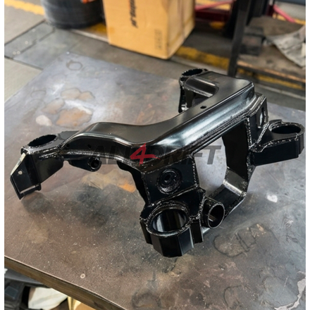 Soporte del eje y Brazos longitudinales BMW E36 reforzados + silentblocks