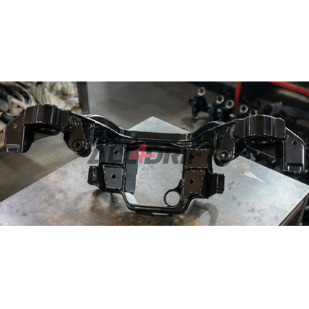 Soporte del eje y Brazos longitudinales BMW E36 reforzados + silentblocks