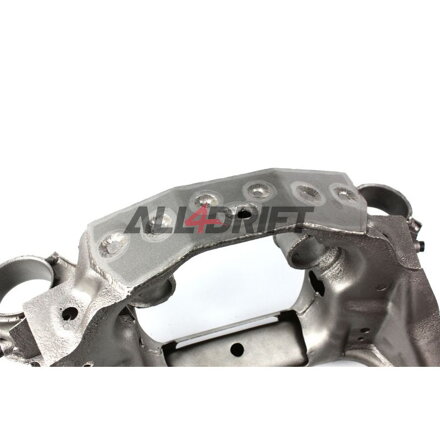 Soporte del eje y brazos longitudinales BMW E46 reforzados + silentblocks / Rótulas Uniball