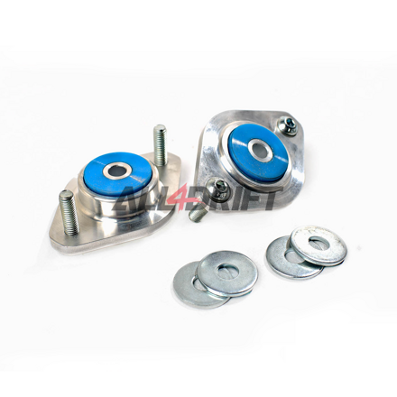 Soporte superior trasero del amortiguador IRP de poliuretano y aluminio para BMW E30, E36, E46, E85, E86