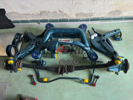 Kit de Silentblocks de poliuretano para el eje trasero BMW E46 + Diferencial