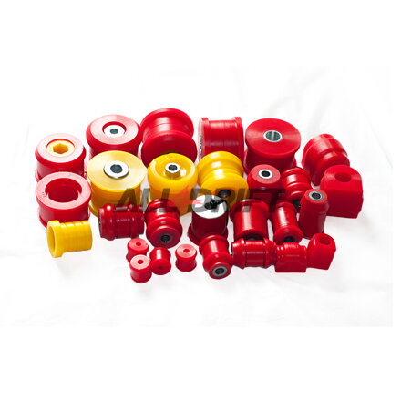 Kit Completo de Silentblocks de Poliuretano para Ejes (Delantero + Trasero) BMW E46 + Diferencial