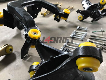 Kit de Silentblocks de poliuretano para el eje trasero BMW E36 + diferencial