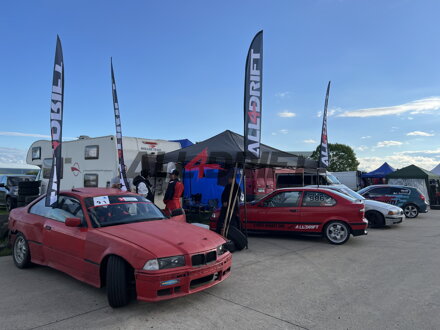 ALL4DRIFT Bandera tamaño M - 620x2680 mm