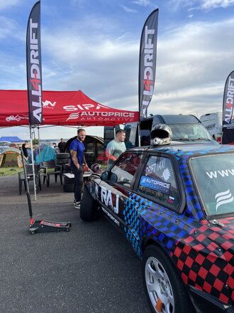 ALL4DRIFT Bandera tamaño M - 620x2680 mm