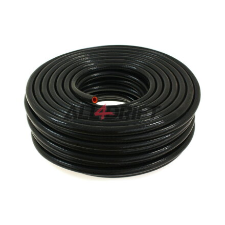 Manguera de silicona Negra 3 mm