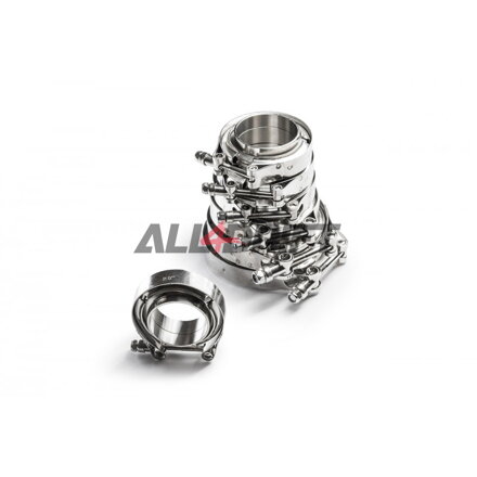 Abrazadera V-BAND 2-4" (50-101 mm) de acero inoxidable