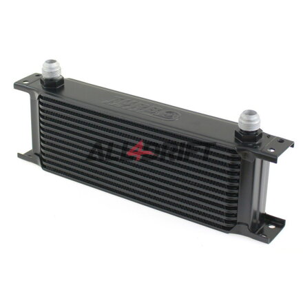 Enfriador de aceite de alto rendimiento, 13 filas, 260x100x50mm AN8 negro