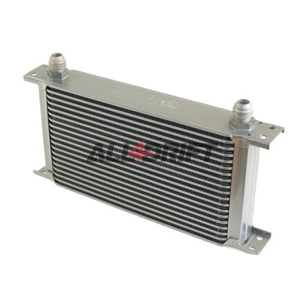 Enfriador de aceite de alto rendimiento, 19 filas, 260x150x50mm AN10 plateado