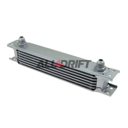 Enfriador de aceite de alto rendimiento, 7 filas, 260x50x50mm AN10 plateado