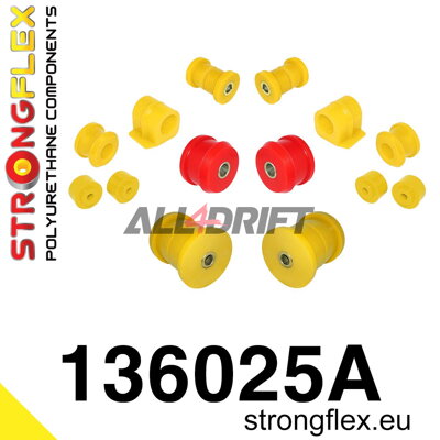 136025A Kit Completo de Silentblocks de Suspensión SPORT - Opel / Vauxhall F (91-98)
