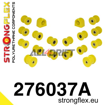 276037A Kit de Silentblocks para Eje Trasero SPORT - Saab 9-2X (04-06)