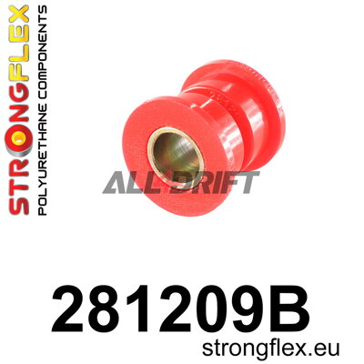 281209B Casquillo de la Barra Panhard Trasera - Montaje del Eje - Nissan II (92-02) K11