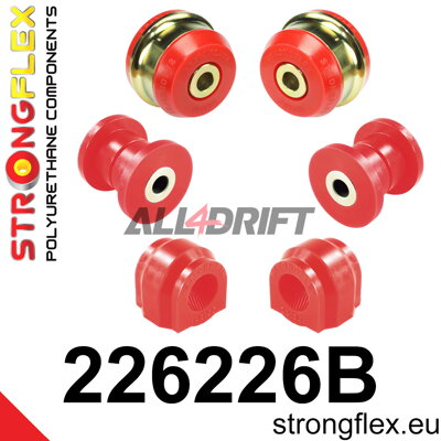 226226B Kit de casquillos del eje delantero Audi / Seat / Škoda / VW / Cupra