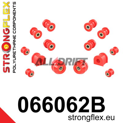 066062B Kit de silentblocks del eje delantero Fiat / Polonez