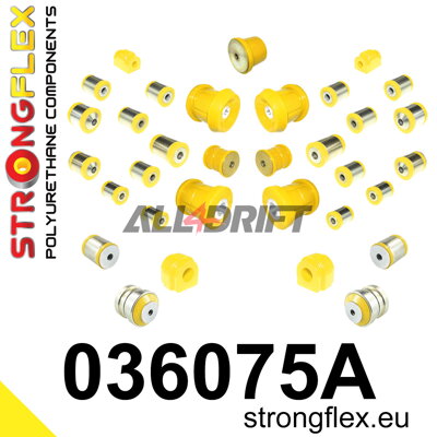 036075A Kit Completo de Silentblocks de Eje SPORT BMW