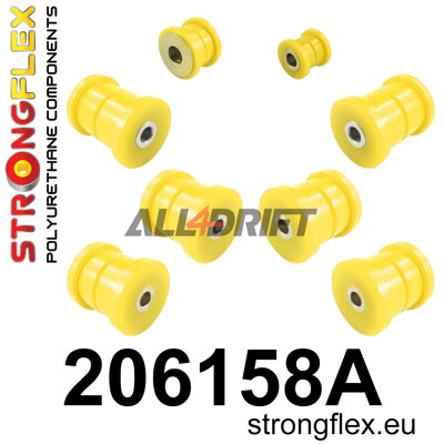 206158A Kit de silentblocks del eje trasero SPORT