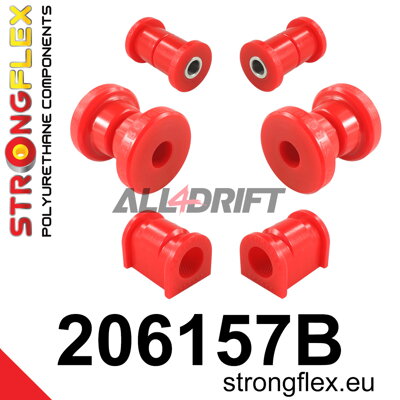 206157B Kit de casquillos del eje delantero