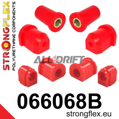 066068B Kit de casquillos del eje delantero - Fiat Uno MK1/MK2/Turbo (83-02)