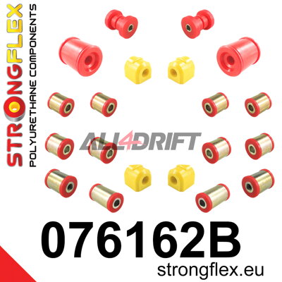 076162B Kit completo de silentblocks del eje Ford / Mazda / Volvo