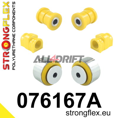 076167A Kit de silentblocks del eje delantero SPORT Ford Fiesta / Puma