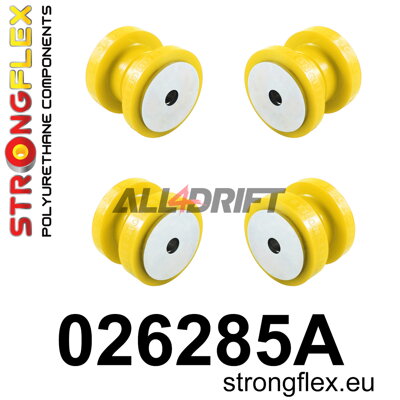 026285A Kit de silentblocks del soporte del eje SPORT Audi / VW