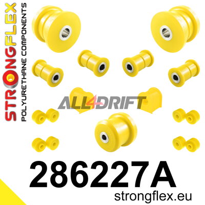 286227A Kit de Silentblocks del eje trasero SPORT - Nissan IV (83-88) S12