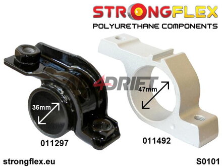 016075B: Kit de casquillos del eje delantero - Alfa Romeo 147 (00-10) tipo 937