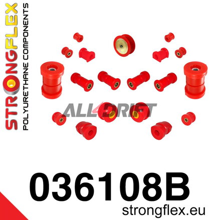 036108B Kit completo de casquillos del eje BMW E36 Compact