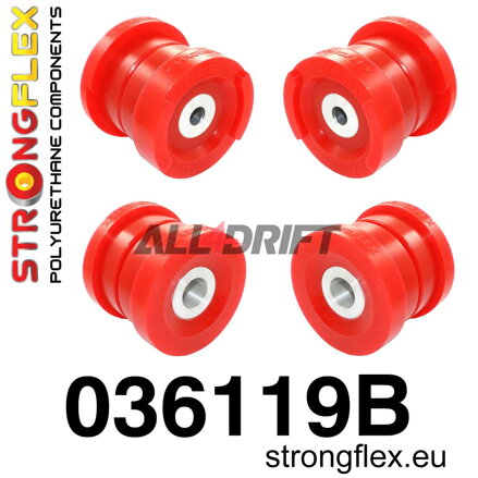 036119B Kit de silentblocks de los soportes del eje trasero BMW E46 / X3 / Z4