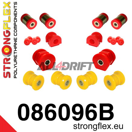 086096B: Kit de casquillos del eje delantero - Honda VI (95-00) JAPAN EJ / EK / EM1