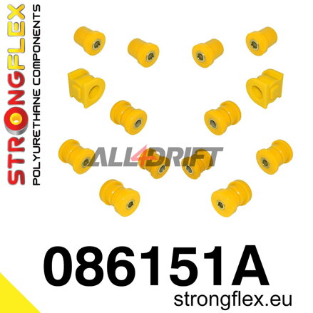 086151A: Kit de Silentblocks del eje trasero AP1 SPORT - Honda AP1 (99-04)