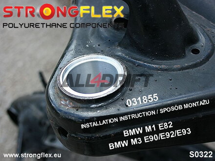 036243A Kit de Silentblocks del Eje Trasero SPORT BMW E82 / E9x