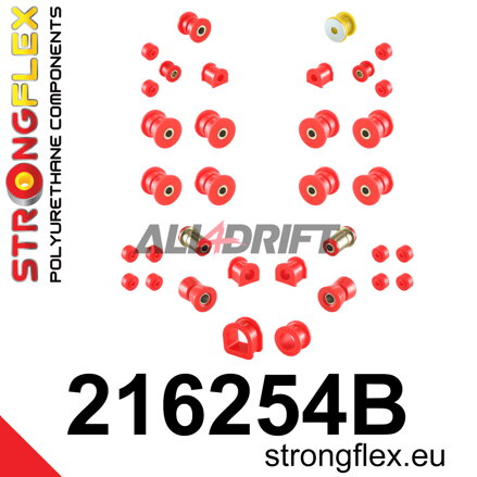 216254B: Kit completo de casquillos de suspensión - Toyota RWD (83-87) AE85 / AE86