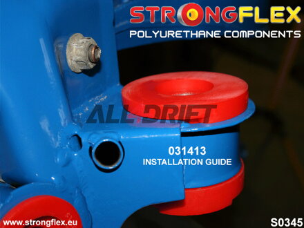 031413A Silentblock Delantero Subchasis Trasero SPORT BMW E46 / X3 / Z4