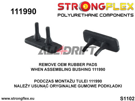 111990A Casquillo del subchasis delantero – Trasero SPORT - Mercedes W140 (91-98)