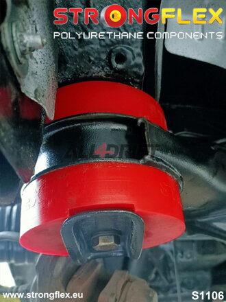 116250B Kit completo de silentblocks de poliuretano para suspensión - Mercedes W140 (91-98)