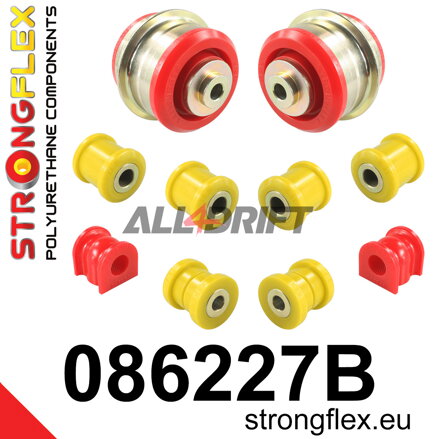 086227B: Kit de silentblocks del eje trasero - Honda Legend III (95-04)