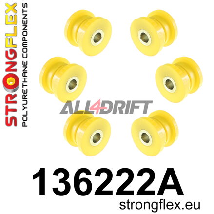 136222A Kit de Silentblocks de Subchasis Delantero SPORT - Opel / Vauxhall G (98-04)