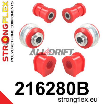 216280B Kit de Silentblocks para el Eje Delantero - Subaru Trezia (10-14)