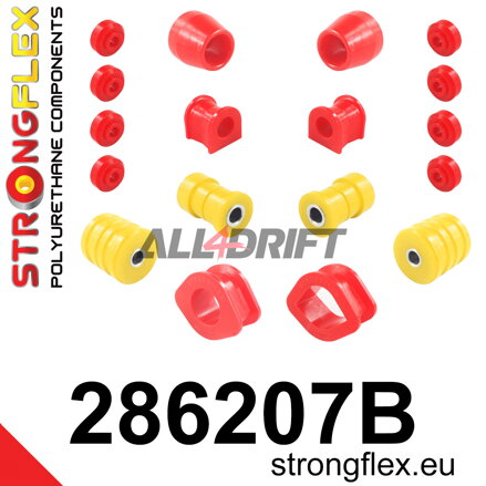 286207B Kit de Silentblocks del Eje Delantero Datsun / Nissan