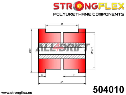 504010 Silentblock Universal 50mm