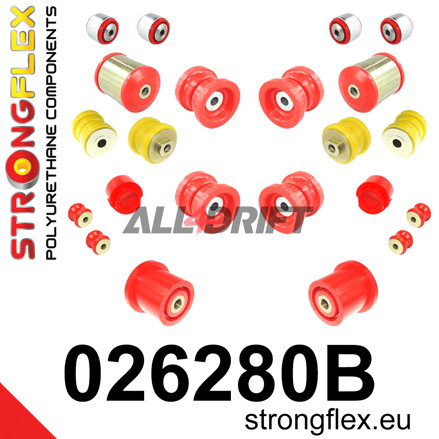 026280B Kit completo de casquillos del eje Audi / Škoda / VW