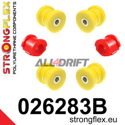 026283B Kit de Silentblocks del Eje Delantero Audi