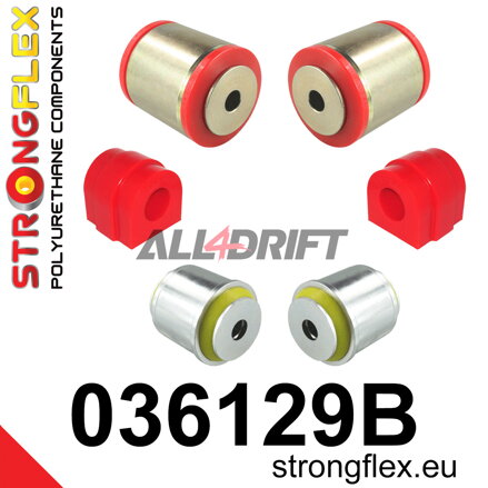 036129B Kit de casquillos del eje delantero BMW E39