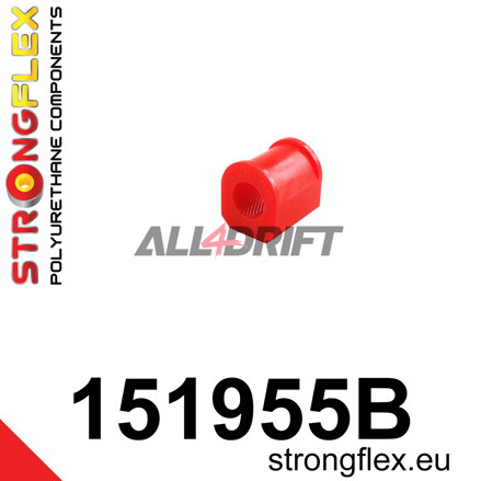 151955B Casquillo delantero de la barra estabilizadora (altura 39mm) - Renault Rapid / Extra / Express (85-02)